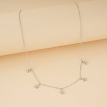 Load image into Gallery viewer, Sterling Silver Stars Necklace