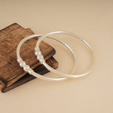 Load image into Gallery viewer, Everyday Silver Bangles  (Single)