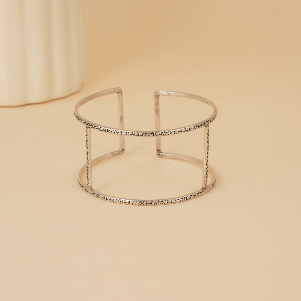 Advait Silver Bracelet