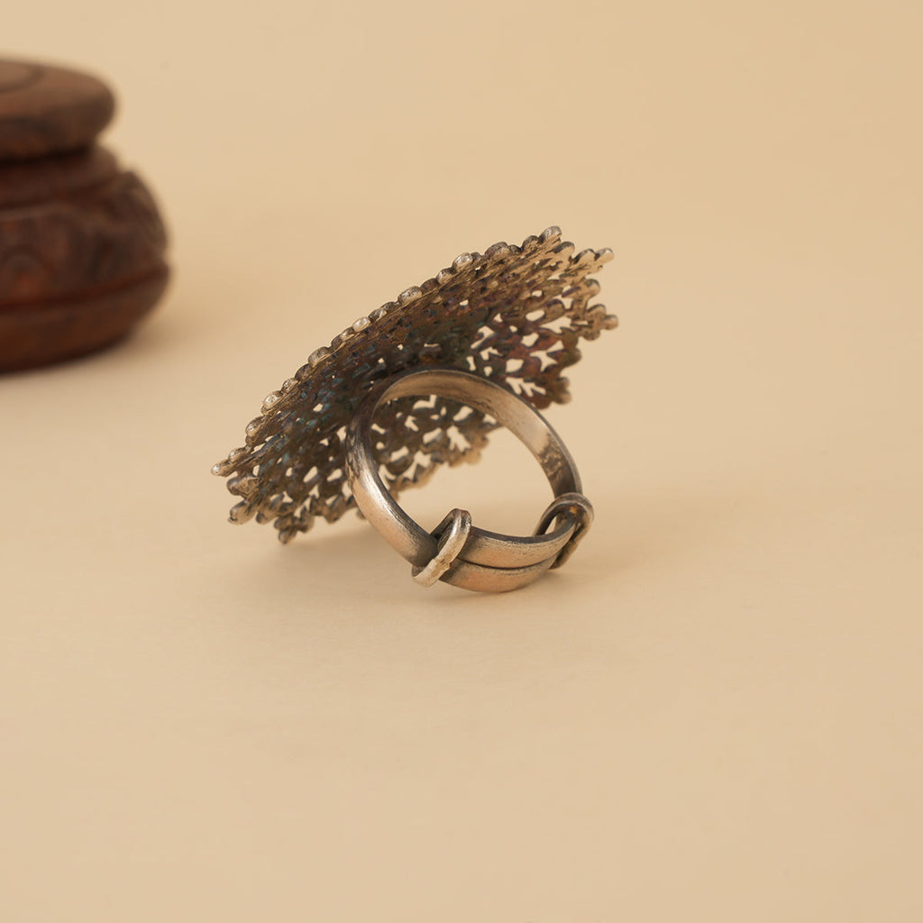 Oversized Filigree Ring