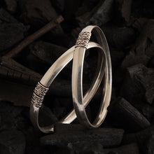 Load image into Gallery viewer, Everyday Silver Bangles (Single)