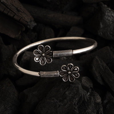 Silver Openable Bangle