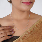 Work Wear Silver Chain