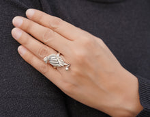 Load image into Gallery viewer, Silver Bird Ring