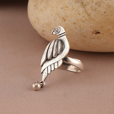 Silver Bird Ring