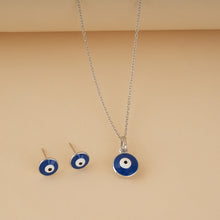 Load image into Gallery viewer, Evil Eye Pendant Set