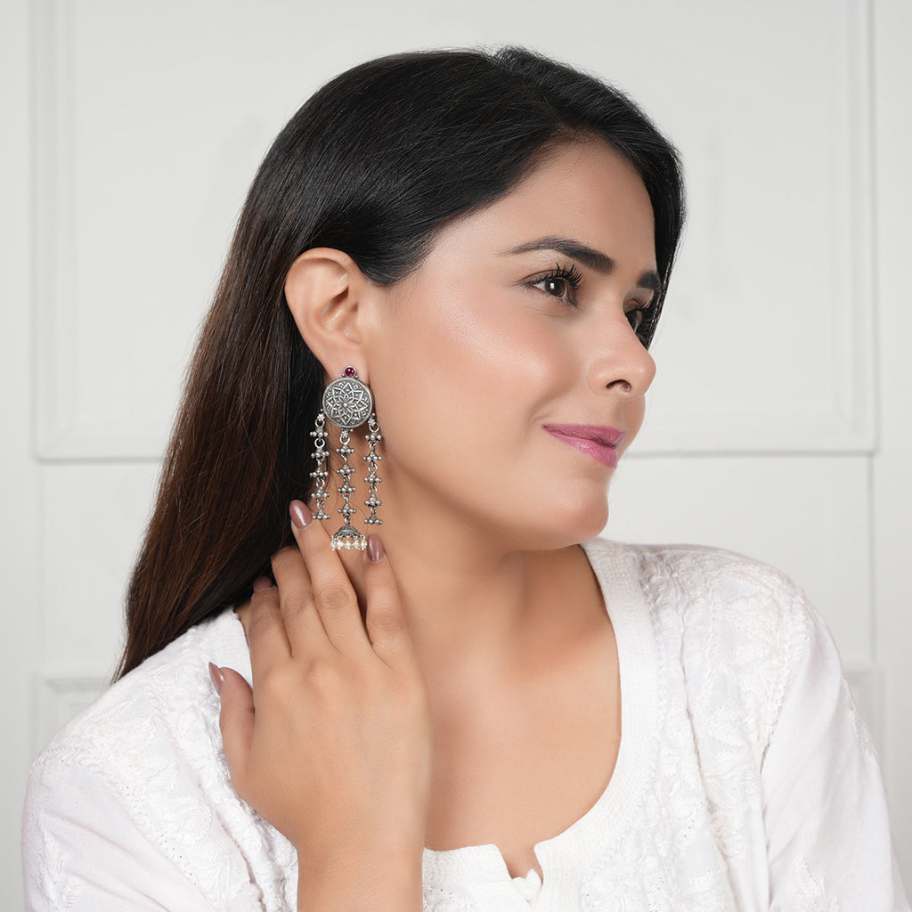 Nakashi Silver Earrings