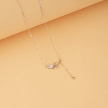 Load image into Gallery viewer, Silver Leaf Necklace