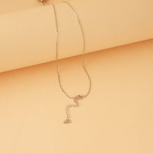 Load image into Gallery viewer, Silver Snowflake Pendant Necklace