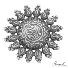 Load image into Gallery viewer, Tribal Silver Adjustable Ring
