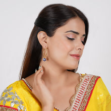 Load image into Gallery viewer, Shubharambh Goldplated Kundan Chaandbali