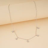 Sterling Silver Stars Necklace