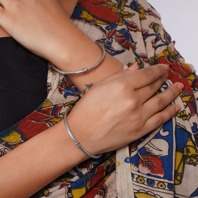 Everyday Silver Bangle (Single)