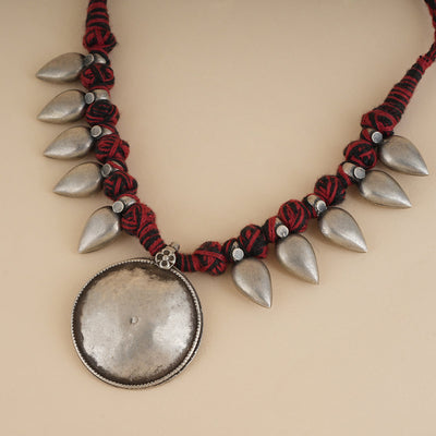 Antique Tribal Silver Necklace