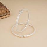 Everyday Silver Bangles  (Single)