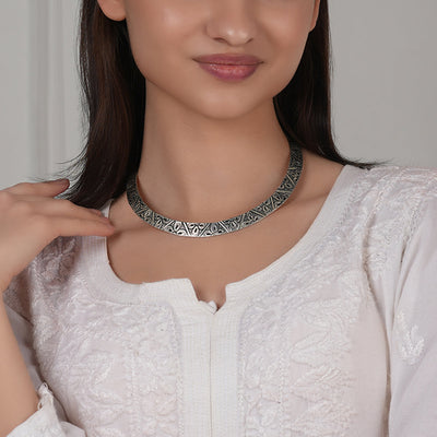 Chitai Work Silver Hasli