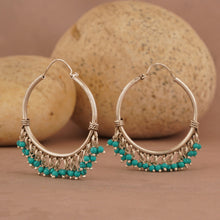 Load image into Gallery viewer, Turquoise SIlver Baalis