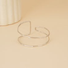 Load image into Gallery viewer, Stacked Symphony Silver Bracelet