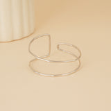 Stacked Symphony Silver Bracelet