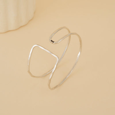 Stacked Symphony Silver Bracelet