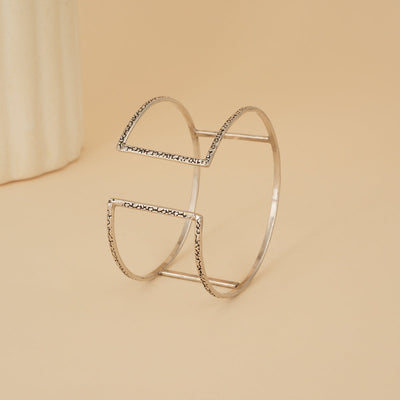 Advait Silver Bracelet