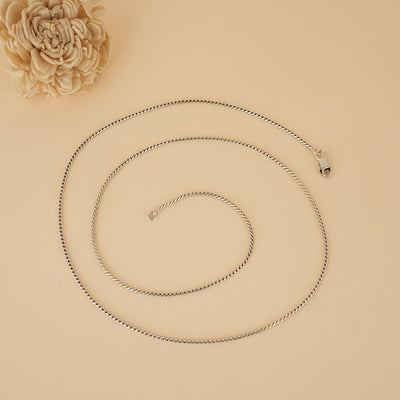 Silver Chain 24 Inches | 1.5 mm