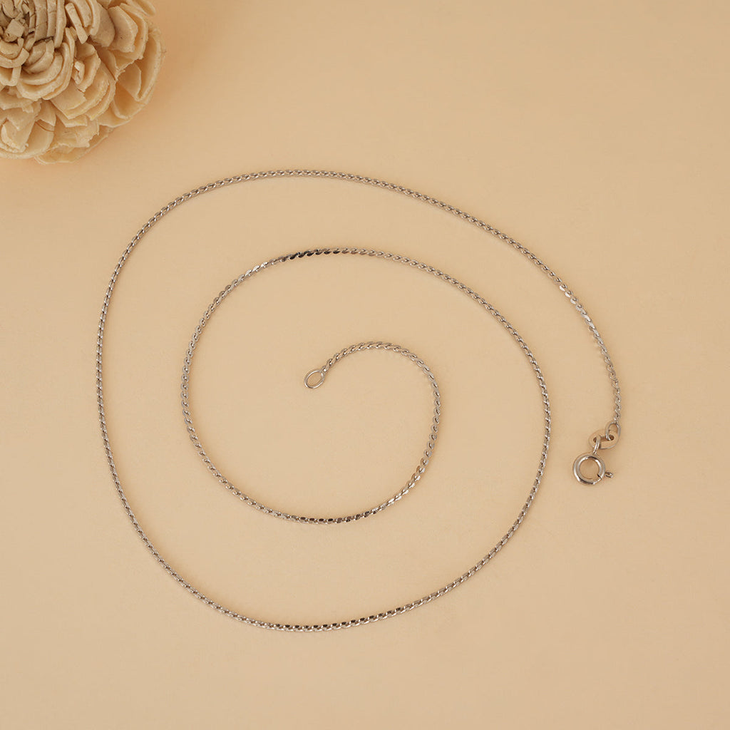 Silver Chain 18 Inches | 1.5 mm
