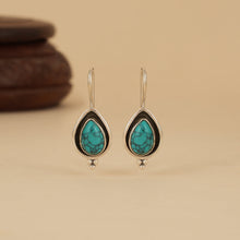 Load image into Gallery viewer, Turquoise Drop Earrings