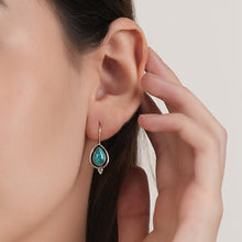 Load image into Gallery viewer, Turquoise Drop Earrings