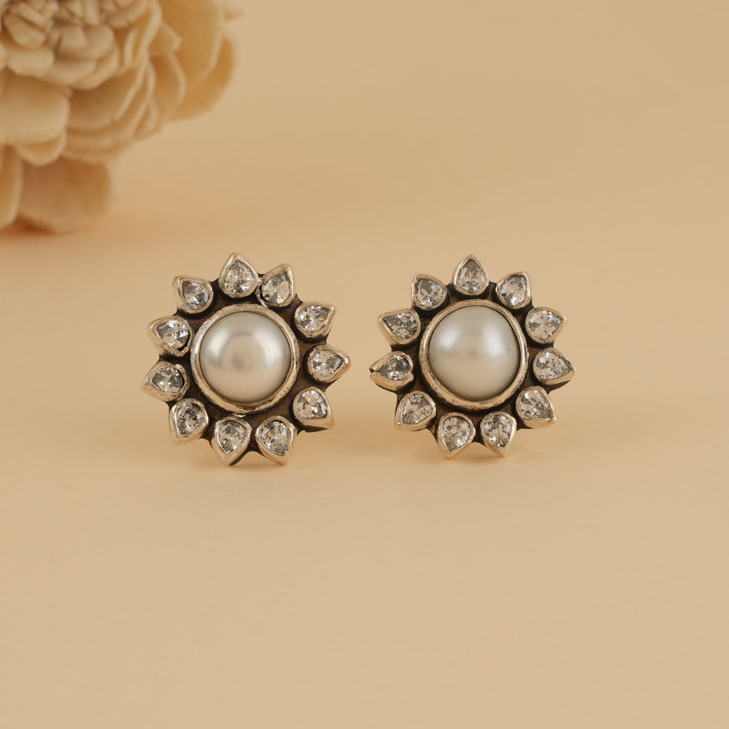 Pearl Bloom Studs