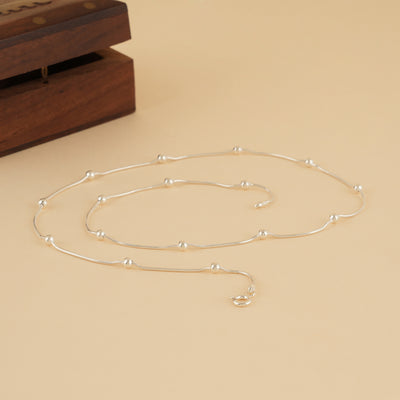 Silver Ball Chain | 19 Inches