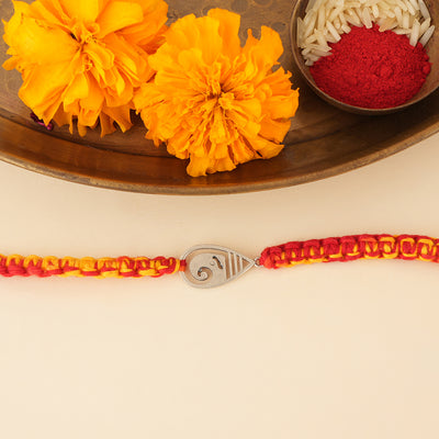 Silver Ganesha Rakhi