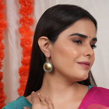 Load image into Gallery viewer, Dual Tone Fish Hook Earrings