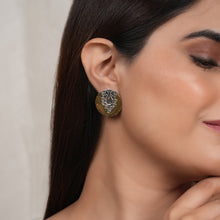 Load image into Gallery viewer, Dual Tone Versatile Carved Studs