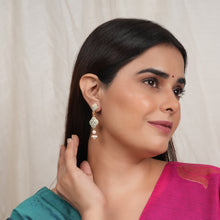 Load image into Gallery viewer, Goldplated Meenakari Earrings