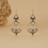 Chandrika Pearl & Zircon Earrings