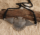 Tribal Silver Choker
