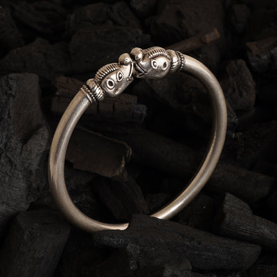 Silver Elephant Kada