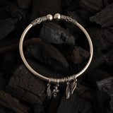 Silver Openable Bangle