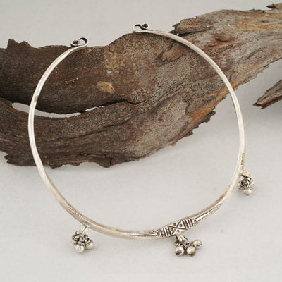 Vintage Tribal Silver Hasli