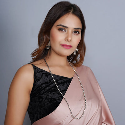 Silver Ball Necklace