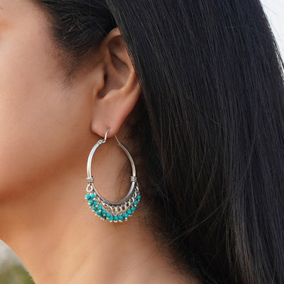 Silver Turquoise Baalis