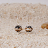 Meenakari Silver Earrings