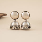 Classic Silver Jhumka