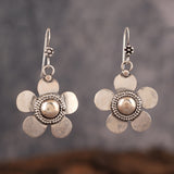 Silver Flower Hooks