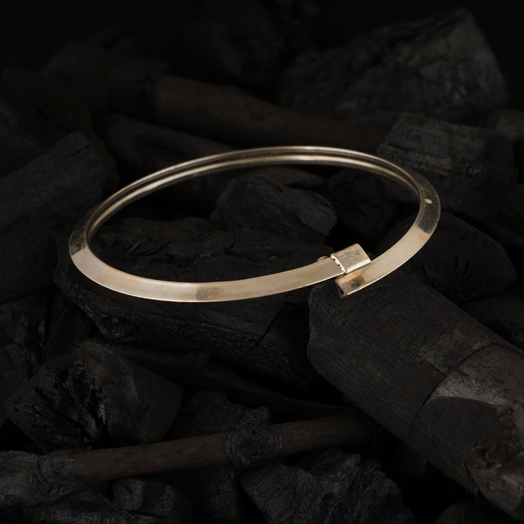 Silver Kada Anklet (Single)