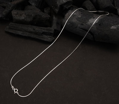 Work Wear Silver Chain