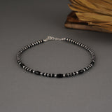 Silver Nazar Battu Anklet