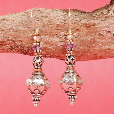 Embossed Silver Hooks