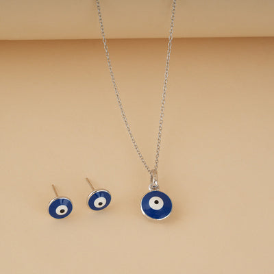 Evil Eye Pendant Set